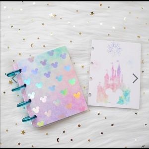 SOLD Mickey Castle holo pastel Micro HP covers